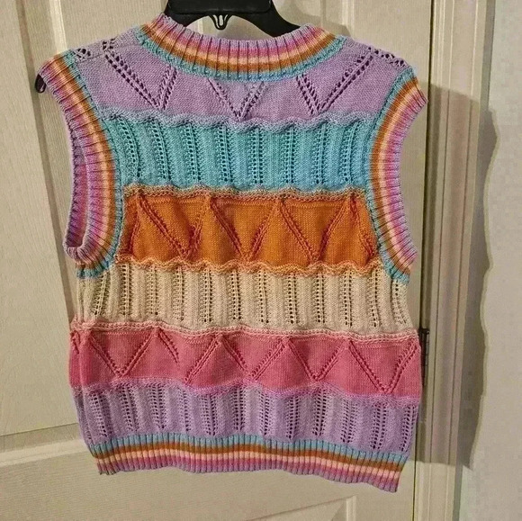 Grace + Karma Bright Colored Knitt Sweater Size XL - Picture 6 of 6